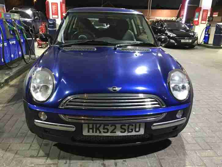 2002 MINI MINI COOPER BLUE