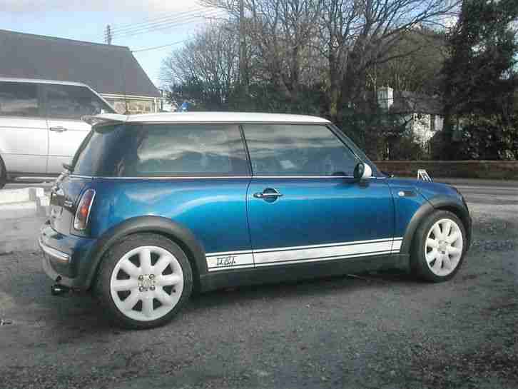 2002 MINI MINI COOPER BLUE