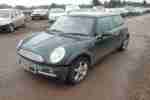 2002 COOPER GREEN MANUAL DAMAGED