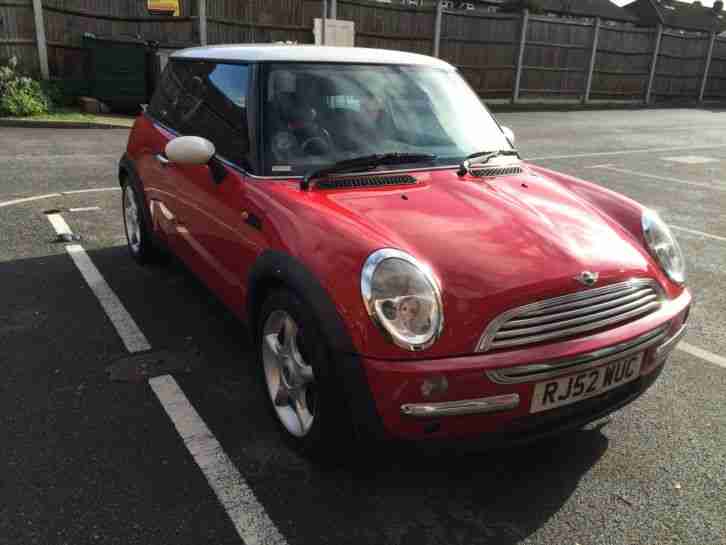 2002 MINI MINI COOPER RED