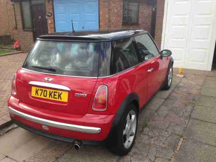 2002 MINI MINI COOPER RED