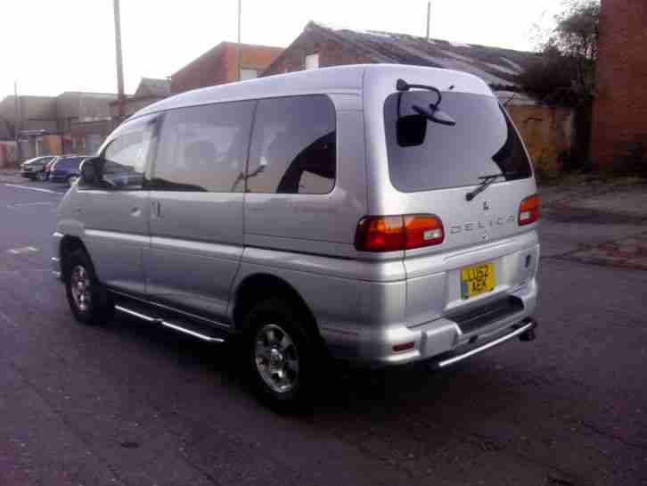 2002 MITSUBISHI DELICA CHAMONIX SPACE GEAR AUTOMATIC 7 + 1 SEATER LPG 4x4 4WD