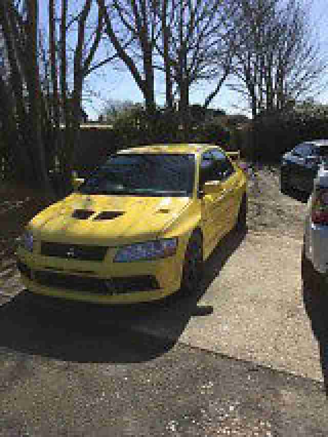 2002 MITSUBISHI EVO 7 YELLOW FQ300 50K MILES FULL HISTORY may px swap