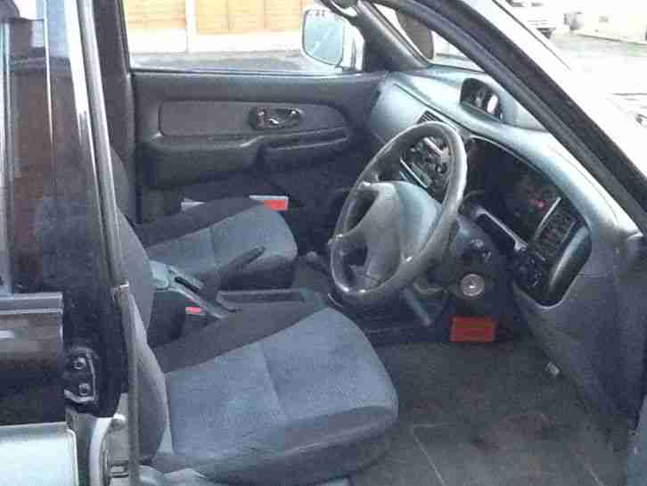 2002 MITSUBISHI L200 2.5TD 4LIFE 4WD BLACK/SILVER