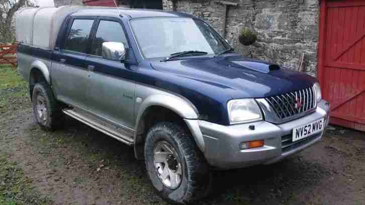 2002 L200 2.5TD 4LIFE 4WD BLUE