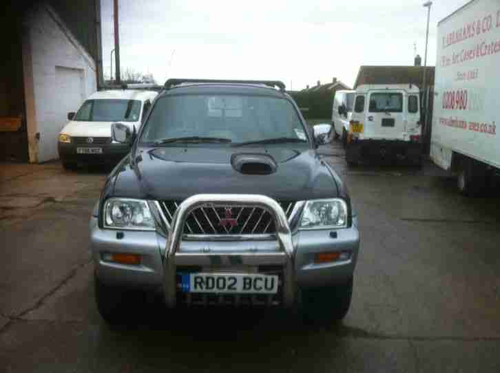 2002 L200 BLACK WITH LOW MILES FSH