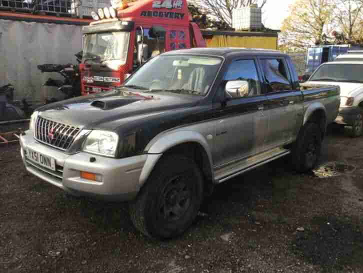 2002 MITSUBISHI L200 k74 , 4d56 , spares