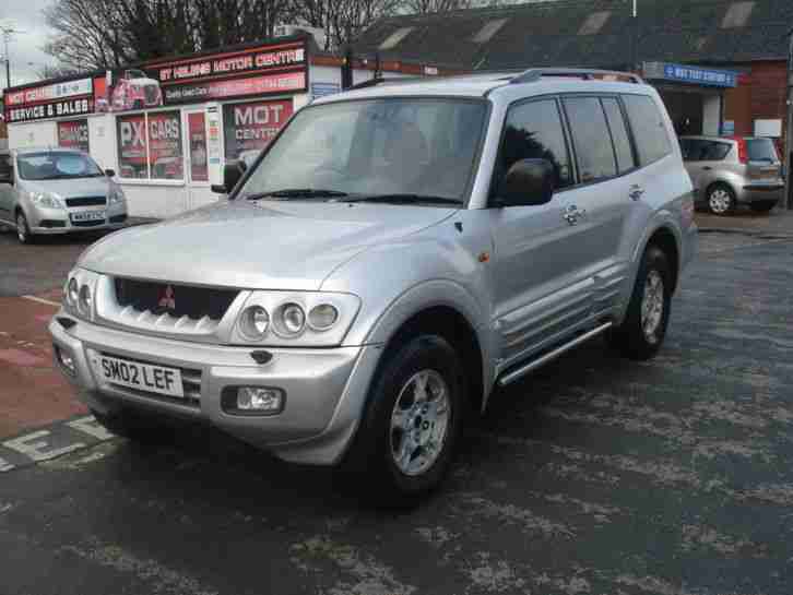 2002 MITSUBISHI SHOGUN DI-D EQUIPPE A LWB SILVER