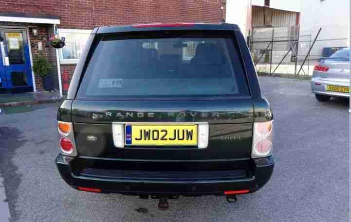 2002 MY2003 RANGE ROVER VOGUE V8 4.4i AUTO Green