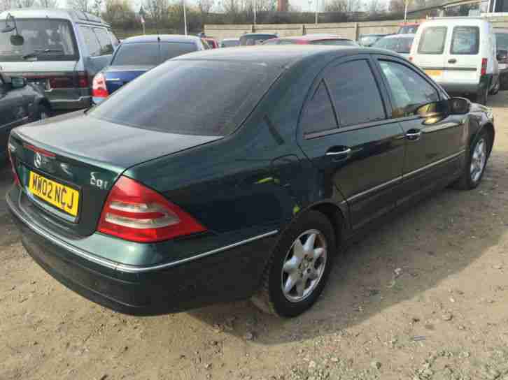 2002 Mercedes-Benz C220 CDI Elegance STARTS+DRIVES SPARES OR REPAIRS