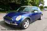 2002 1.6 Cooper Blue Damaged Salvage NOT