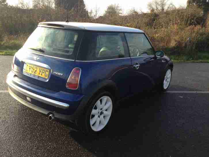 2002 Mini Cooper 1.6, 68k, 1 Years MOT, Chili Pack, Cooper S 17" Alloy Wheels