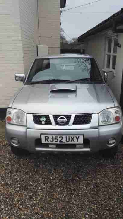 2002 NISSAN D22 2.5 DI 4X4 NAVARA SILVER