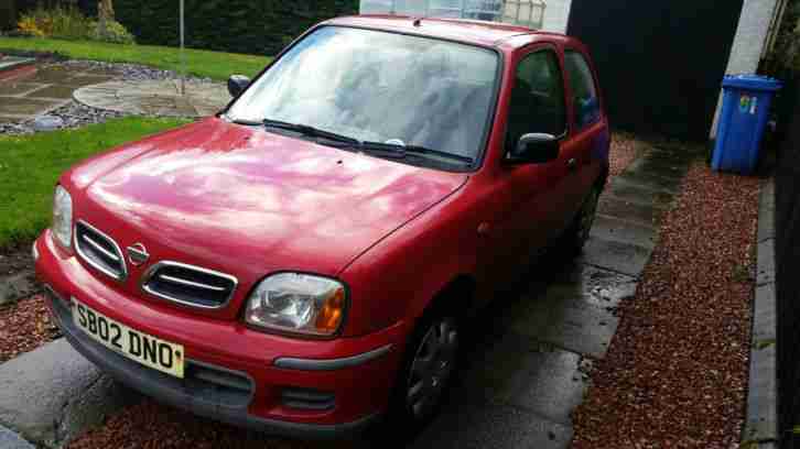 2002 NISSAN MICRA 1.0 VIBE **MOT MARCH 2015**