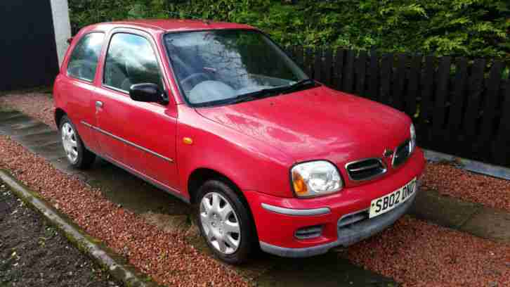 2002 NISSAN MICRA 1.0 VIBE **MOT MARCH 2015**