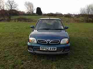 2002 MICRA TEMPEST BLUE