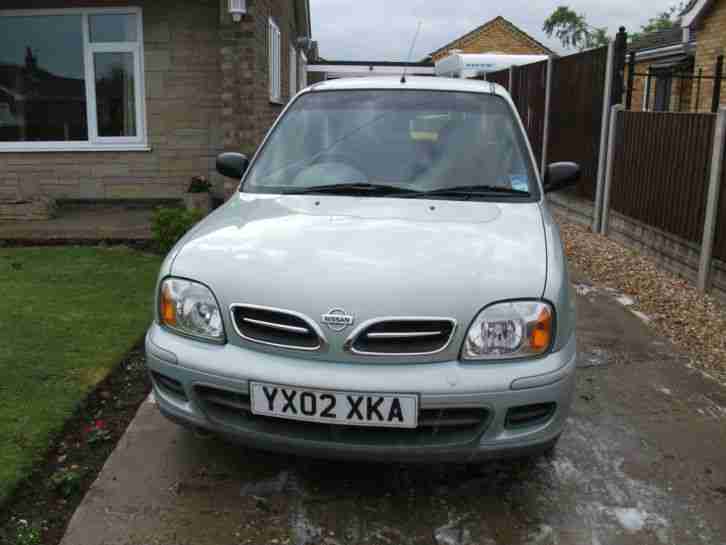 2002 NISSAN MICRA VIBE GREEN