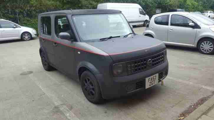 2002 NISSAN WRAPPED CARBON BLACK & SILVER FULL SERVICE HISTORY KEYLESS START