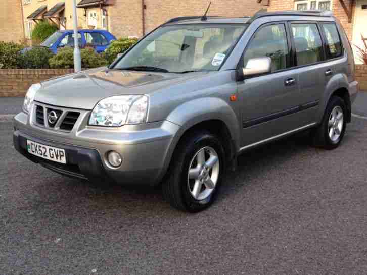 2002 NISSAN X-TRAIL SPORT TD SILVER 4x4 12 mth mot no advisories