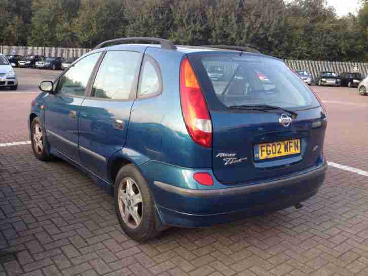 2002 Nissan Almera Tino 2.2Di SE+ * Coil Spring Broken * Spares or repairs only