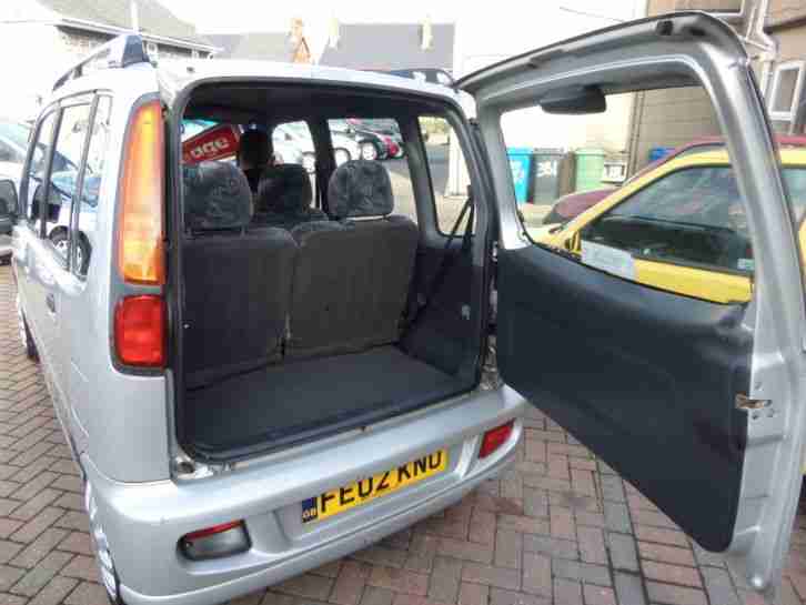 2002 PERODUA KENARI GX,1000cc,ONLY 61K,LOW INSURANCE,VERY ROOMY,NEW CLUTCH