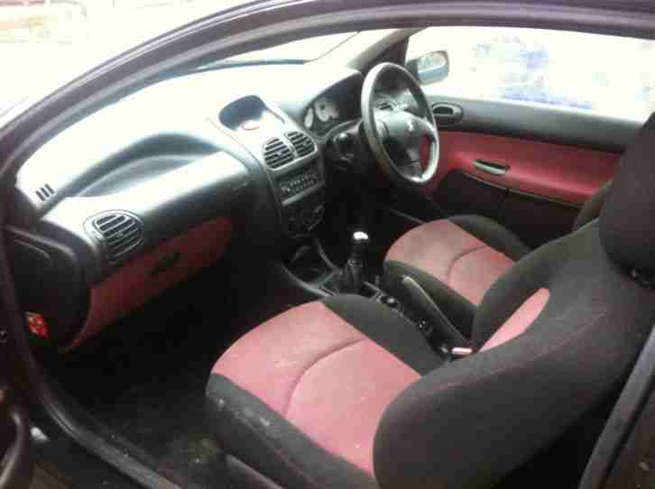 2002 PEUGEOT 206 1.1 LOOK BLACK