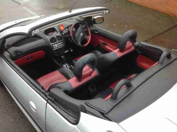 2002 PEUGEOT 206 CC AUTO SILVER
