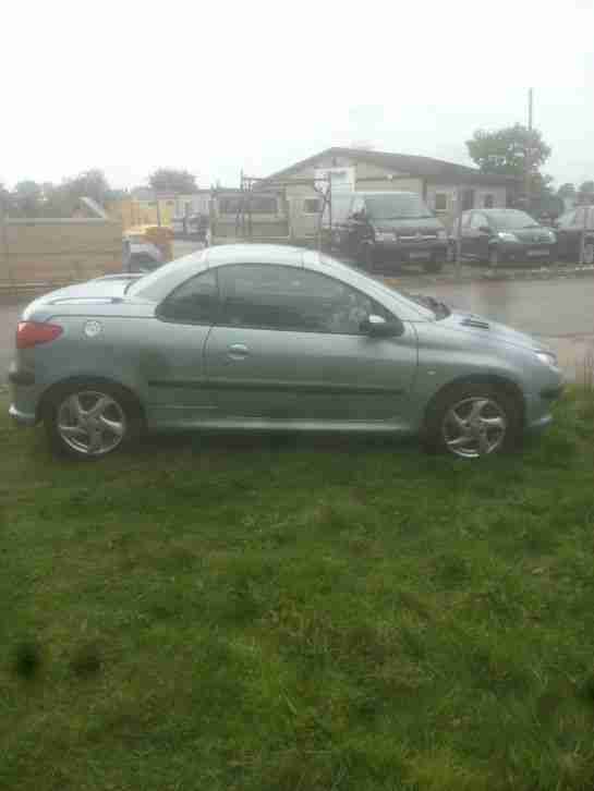 2002 PEUGEOT 206 CC SILVER