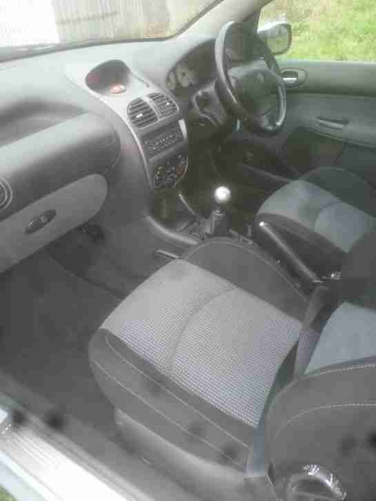 2002 PEUGEOT 206 CC SILVER