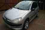 2002 206 STYLE 1.4 HDI DIESEL £30