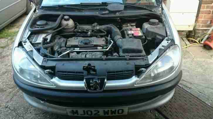 2002 PEUGEOT 206 STYLE SILVER