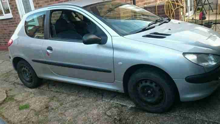 2002 PEUGEOT 206 STYLE SILVER