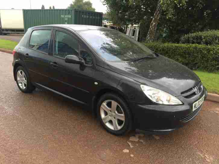 Peugeot 307. Peugeot car from United Kingdom
