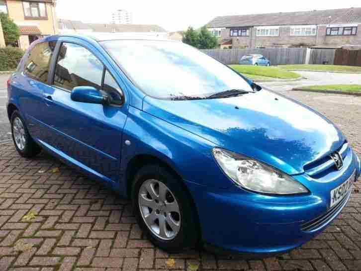 2002 PEUGEOT 307 RAPIER HDI BLUE