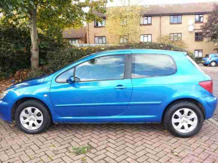 2002 PEUGEOT 307 RAPIER HDI BLUE