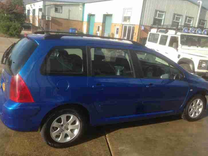 2002 PEUGEOT 307 RAPIER HDI BLUE