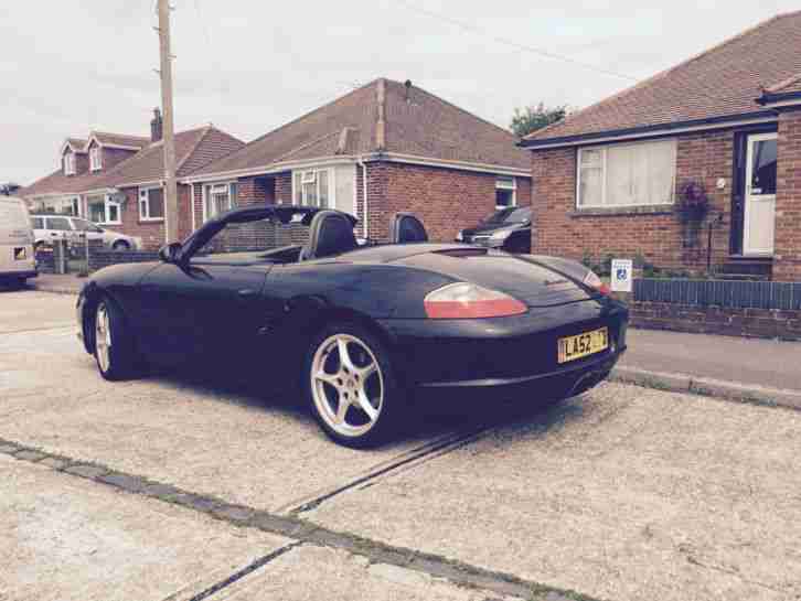 2002 PORSCHE BOXSTER BLACK 71k porsche fsh 2003 spec