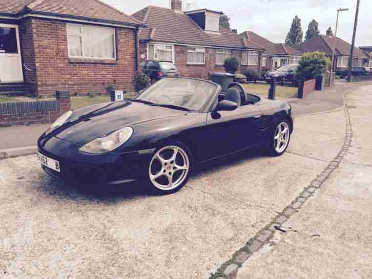 2002 PORSCHE BOXSTER BLACK 71k porsche fsh 2003 spec