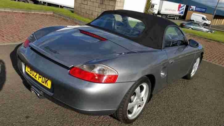 2002 PORSCHE BOXSTER CONVERTIBLE 2.7 72.000 MILES "STUNNING" (PART EX WELCOME)