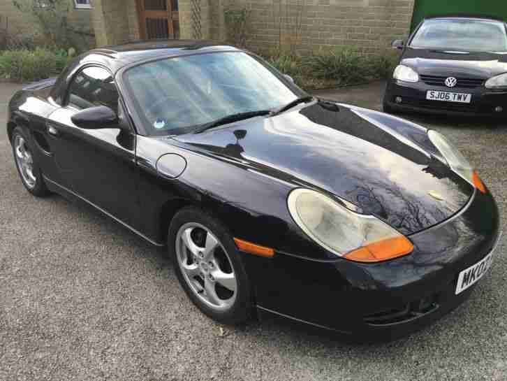 2002 PORSCHE BOXSTER CONVERTIBLE 2.7 77,000 MILES ONLY WITH HARD TOP