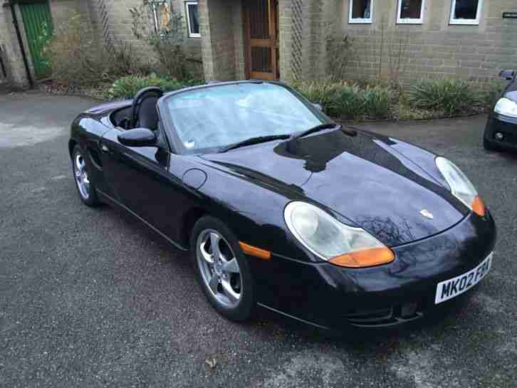 2002 PORSCHE BOXSTER CONVERTIBLE 2.7 77,000 MILES ONLY WITH HARD TOP
