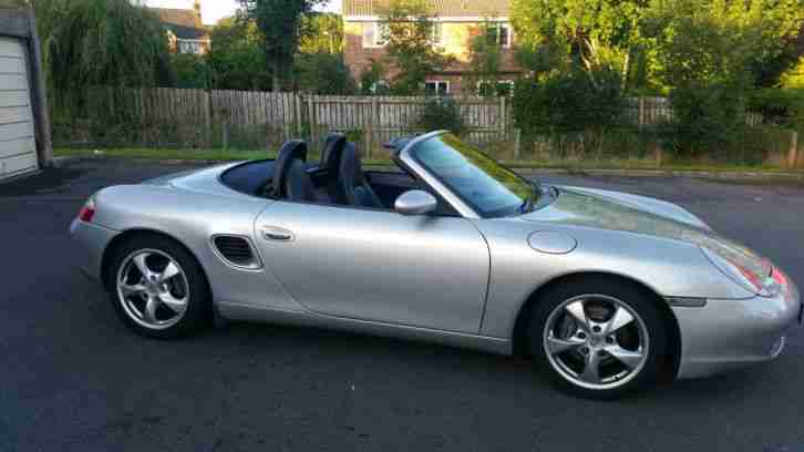 2002 BOXSTER SILVER 2.7