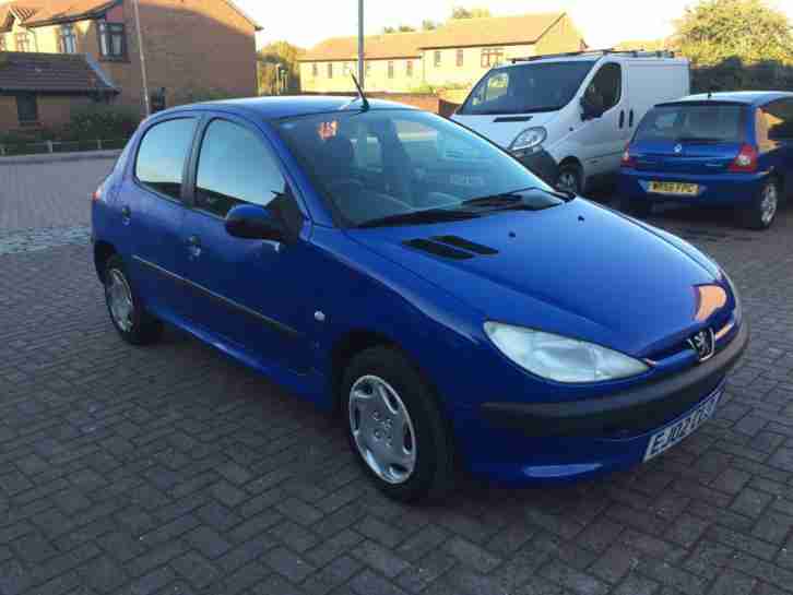 2002 Peugeot 206 1.4 ( a c )MY LX + 07 Stamps, Very Low Mileage.