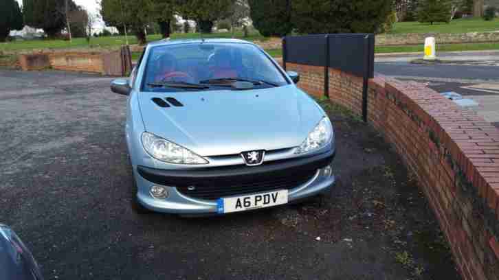 2002 Peugeot 206 2.0 16v Coupe Cabriolet SE manual full leather