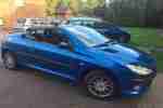 2002 Peugeot 206 CC 1.6 Blue Spares or