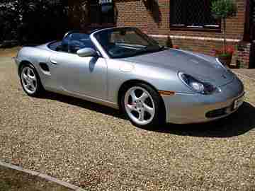 2002 Boxster S 3.2 tiprtonic silver