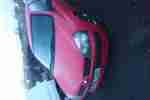 2002 RENAULT CLIO AUTHENTIQUE RED