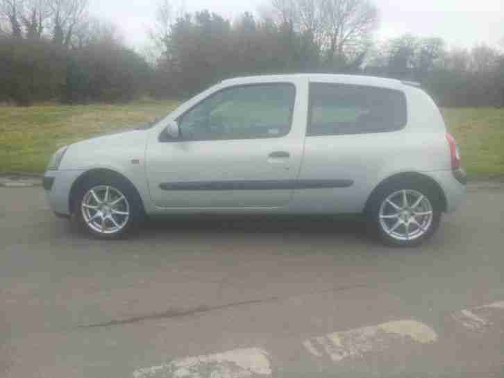 2002 RENAULT CLIO DYNAMIQUE 1.5 DCI 80 MOT SEPT 2017 163K WITH FSH £20 ROAD TAX