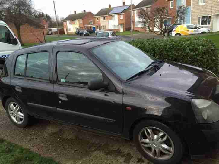 2002 CLIO EXPRESSION+ 16V BLACK