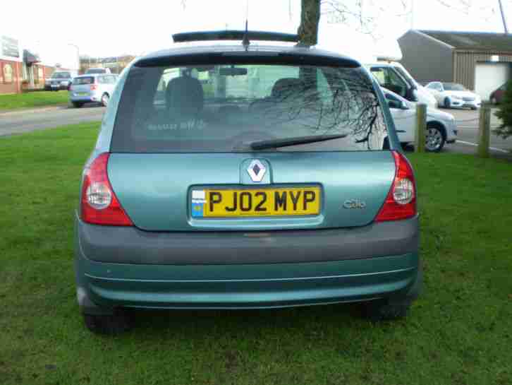 2002 RENAULT CLIO EXTREME 16V BLUE